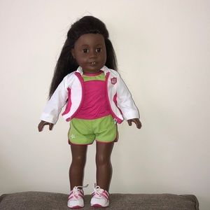 SALE TODAY!! American Girl Doll w/ Athletic Outfit